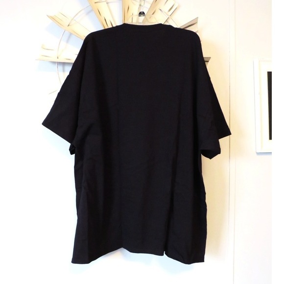 NEW Dune Therapy "Happy at the Dunes" Black Graphic Tee Size 4X - Picture 3 of 6